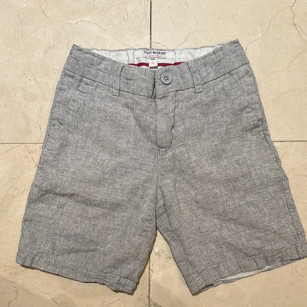 Kid’s Gray Flat Front Shorts 5T
